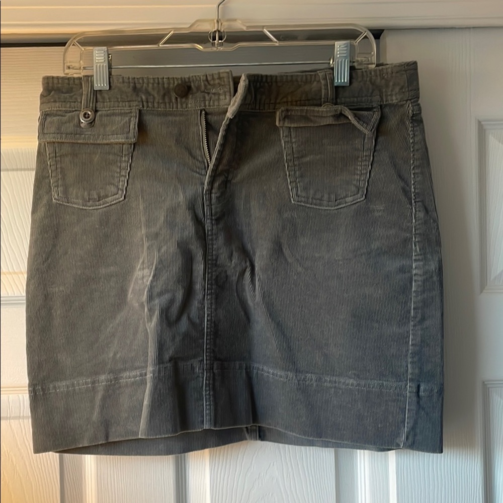 Patagonia Gray Corduroy Skirt